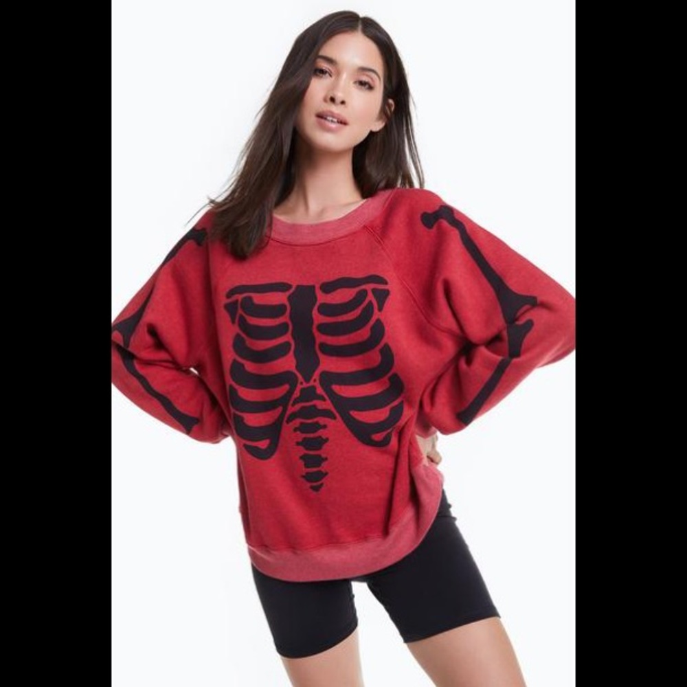 WILDFOX COUTURE “INSIDE OUT” SWEATSHIRT